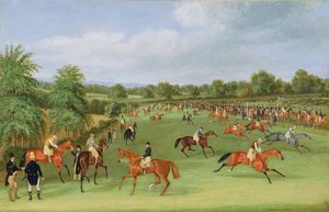 Carreras de Epsom: Preparándose para empezar de James Pollard